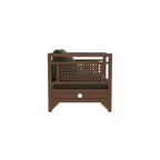 Capri Solid Wood Dining Set with Cane Chairs – product image 10