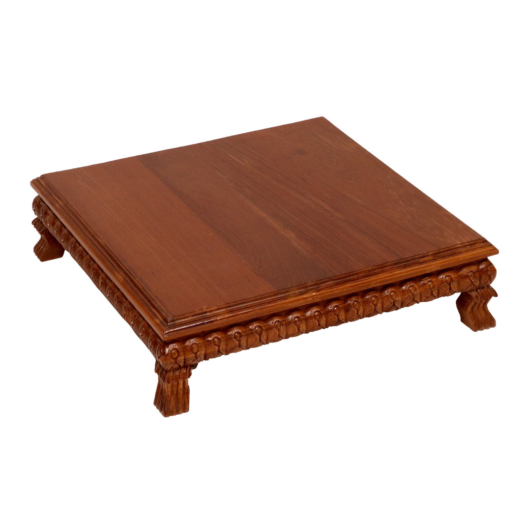 Sage Solid Wood Bajot Table — view 1