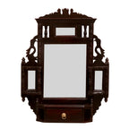 Galina Solid Wood Wall Mirror — view 1