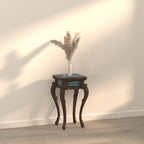 Calla Inlay Tiled Side Table — view 1