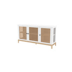 Bellamy Cane Panelled Engineered Wood Sideboard — view 6