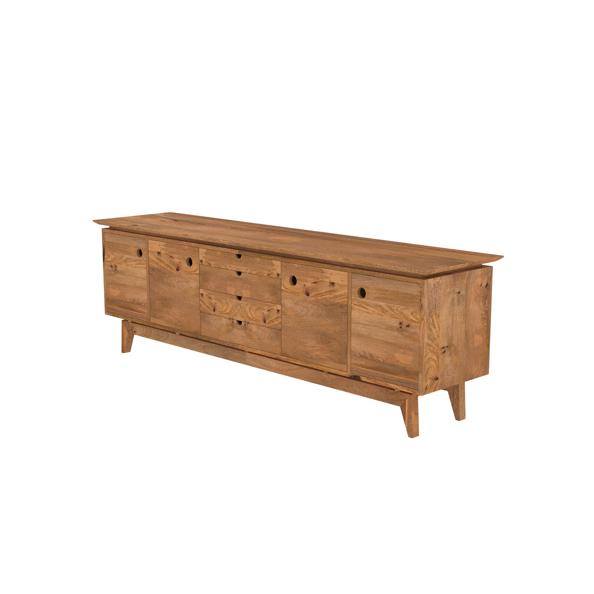 Liv Solid Wood TV Unit — view 6