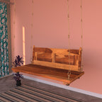 Solana Upholstered Vintage Hanging Swing — view 4