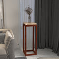 Kaia Pedestal Side Table — view 1