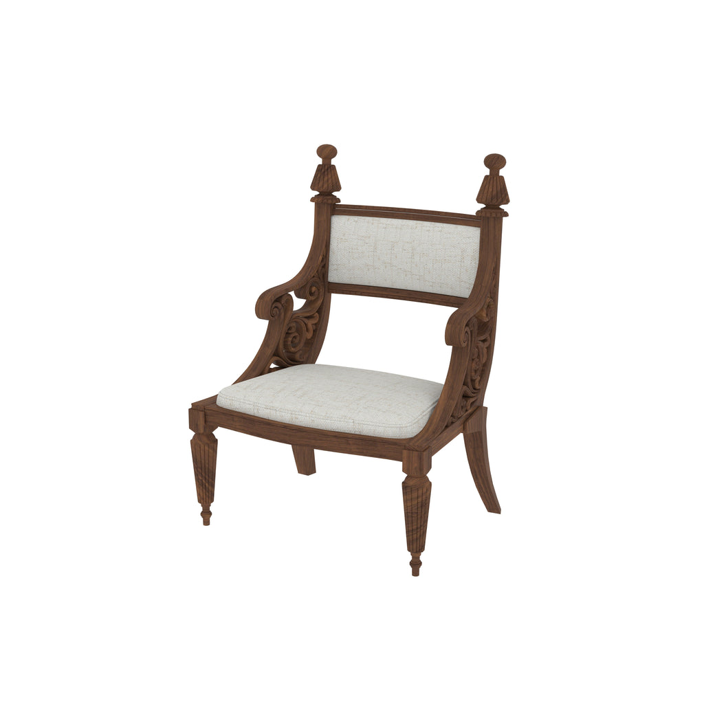 Odessa Carved Solid Wood Oval Dining Set – product image 5