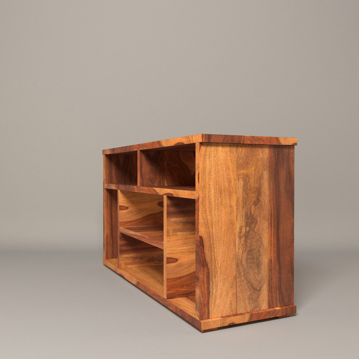 Sora Solid Wood TV Unit — view 4