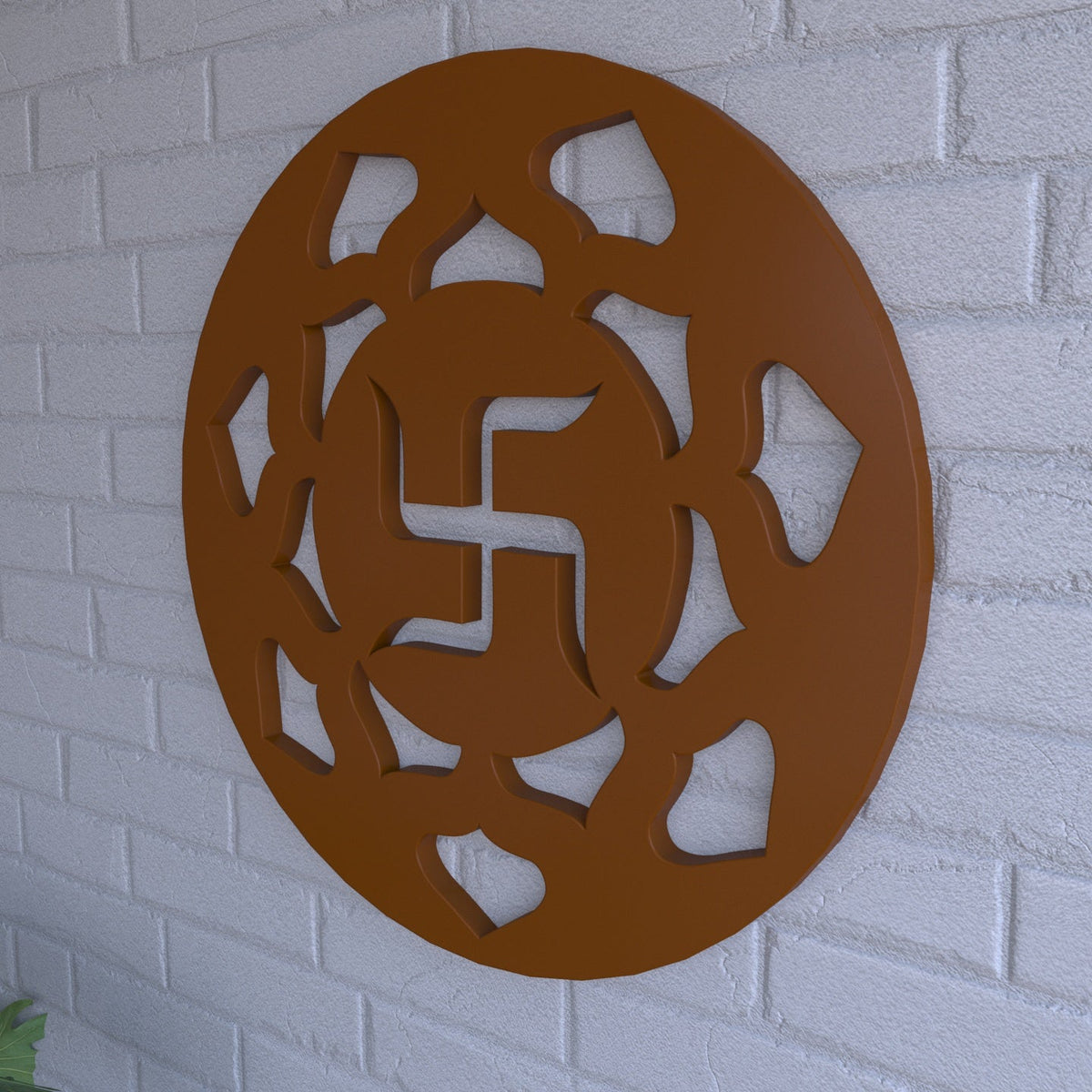 Iris Round Wall Panel — view 4