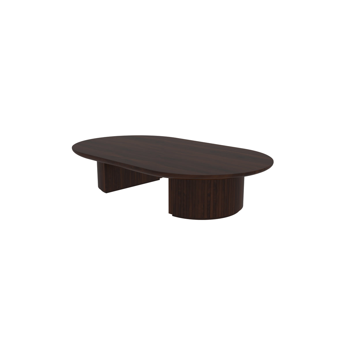 Toki Solid Wood Oval Floor Dining Set – product image 7