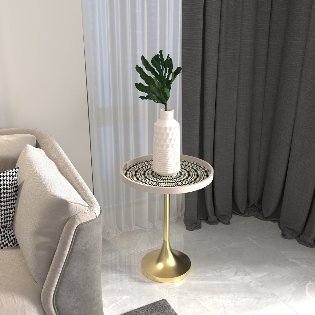 Gaia Metal Side Table — view 1