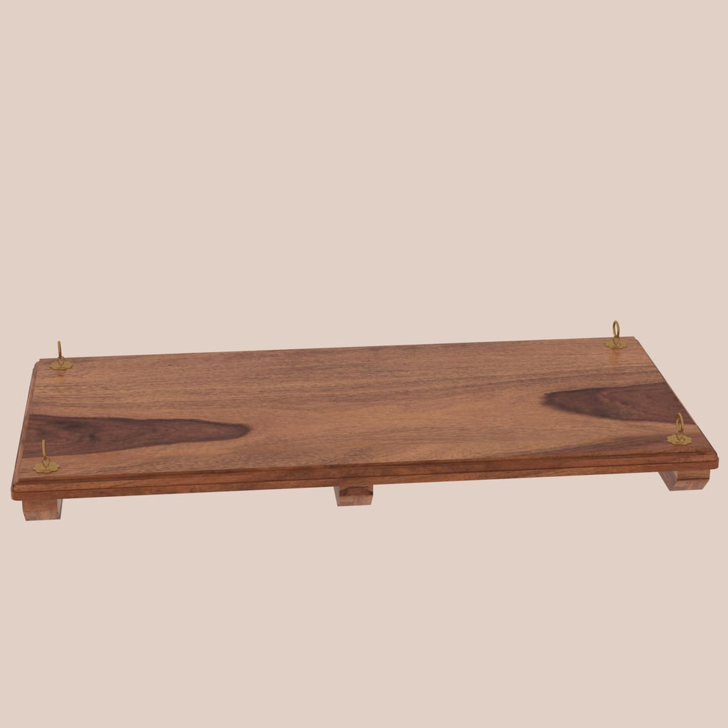 Saffron Solid Wood Hanging Swing — view 4