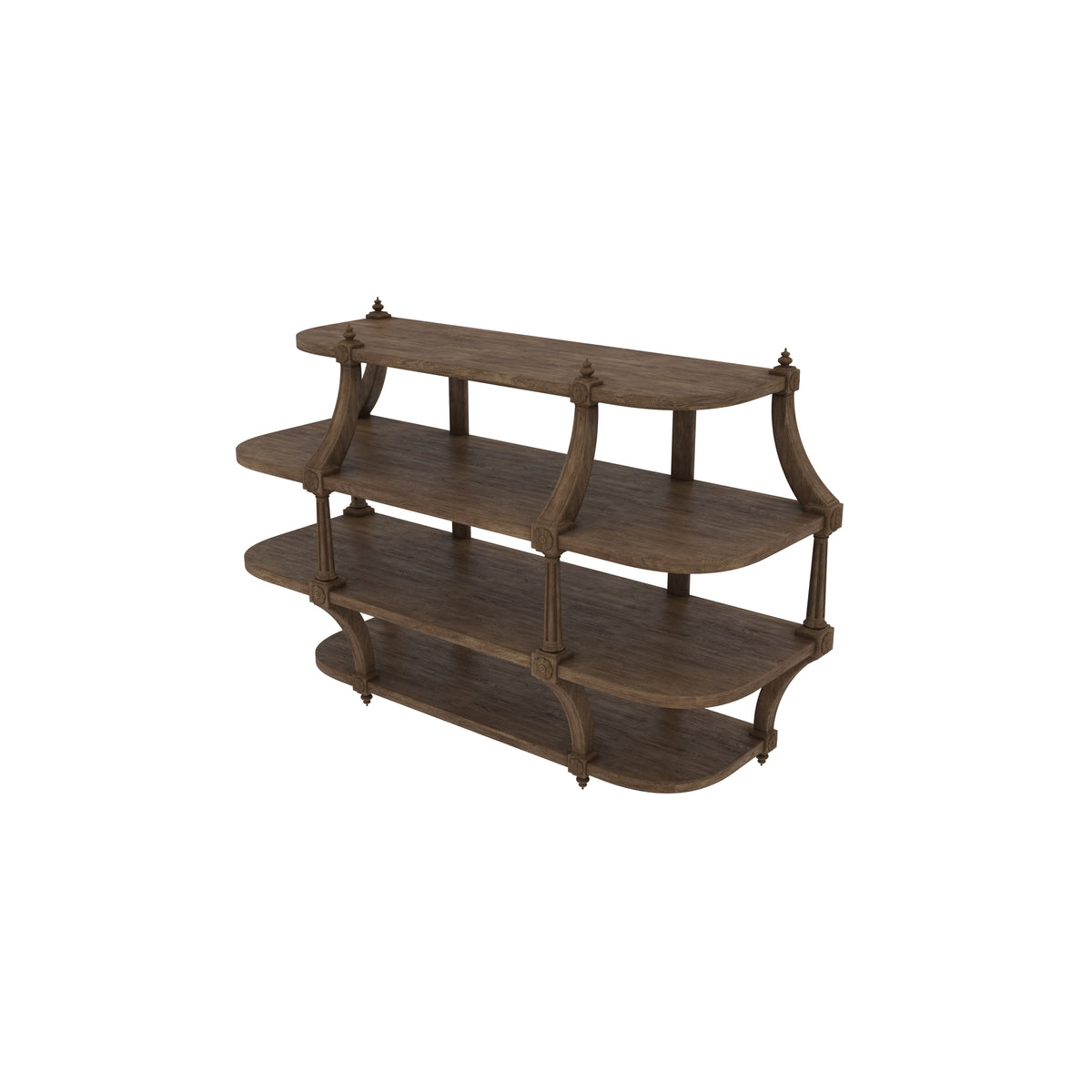 Orla Curved Vintage Wall Shelf — view 6