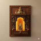 Elodie Solid Wood Home Temple — view 2