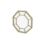 Arlo Geometric Octagonal Metal Wall Mirror — view 5