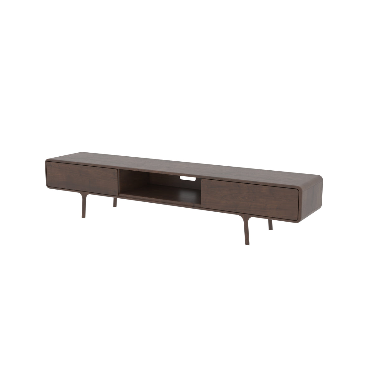 Freya Curved TV Unit — view 5