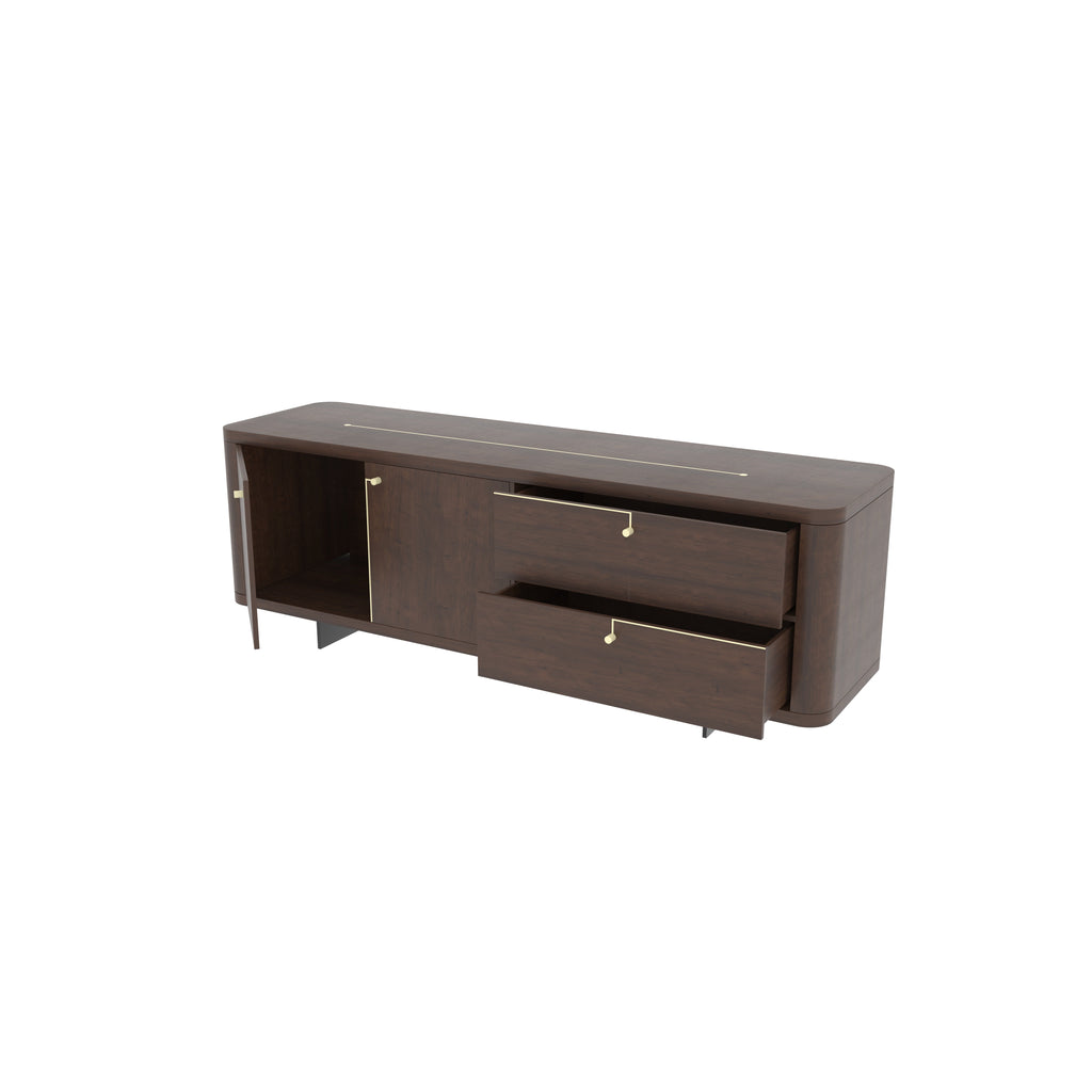 Giselle Gold TV Unit — view 5