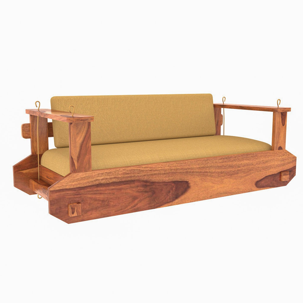 Riva Upholstered Hanging Swing — view 4