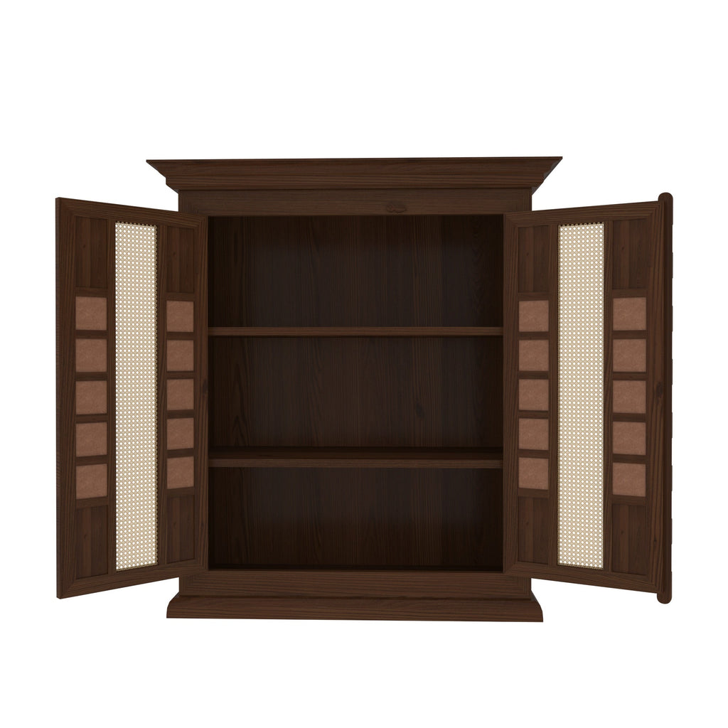 Faye Solid Wood Storage Cabinet — view 5