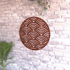 Isola Round Vintage Wall Panel — view 4