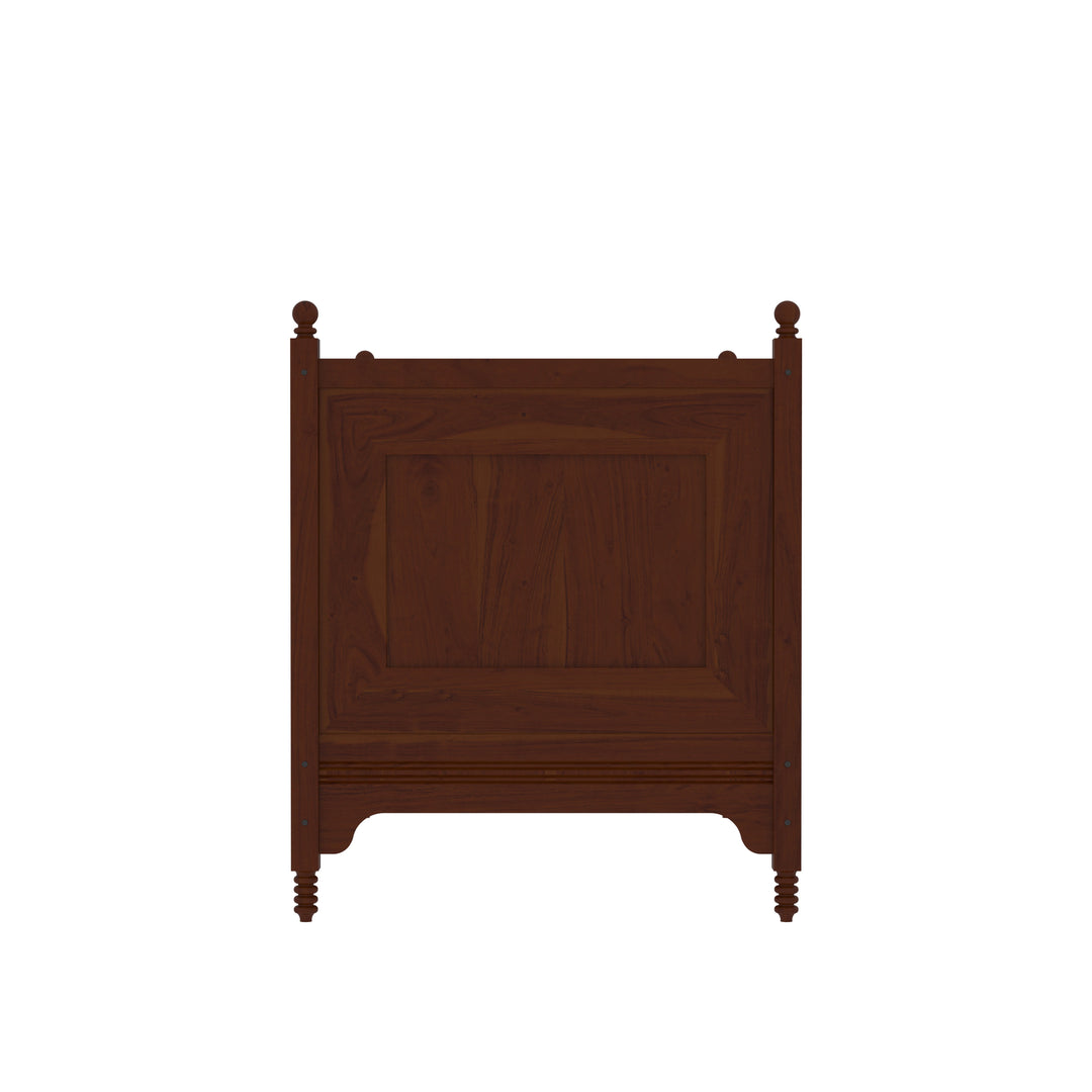 Irish Old Heritage Finished Wooden Handmade Stripped Cradle Cradle