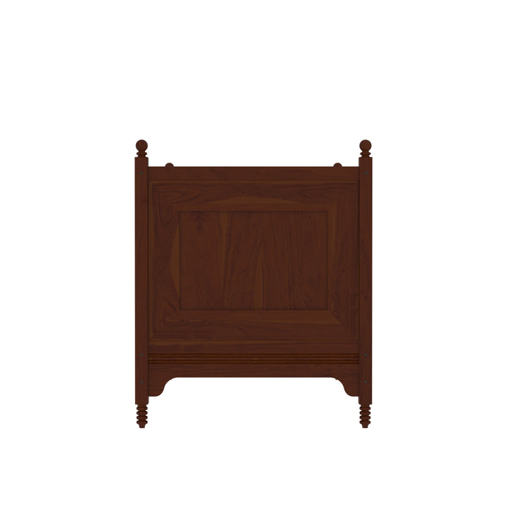 Irish Old Heritage Finished Wooden Handmade Stripped Cradle Cradle