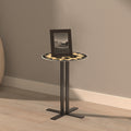 Elise Geometric Metal Side Table — view 1