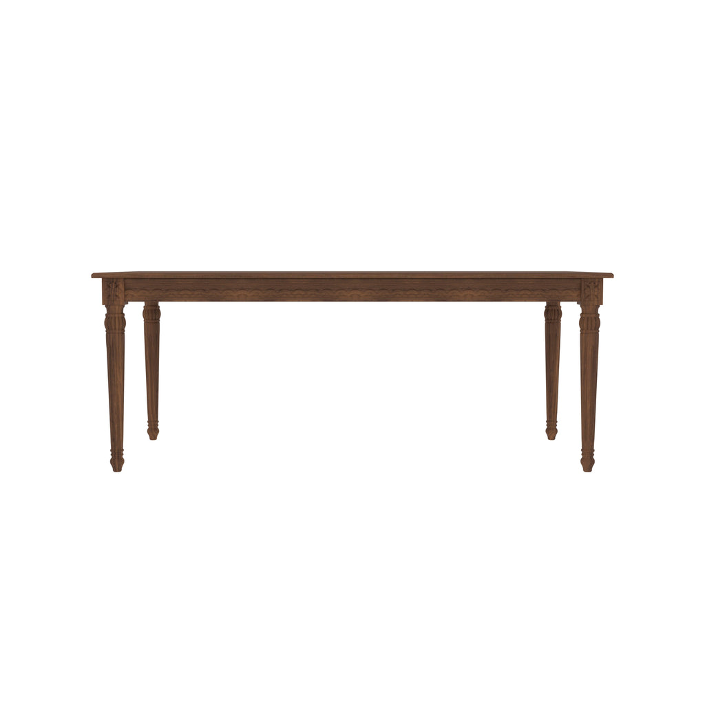 Alma Solid Wood Low Dining Set – product image 7