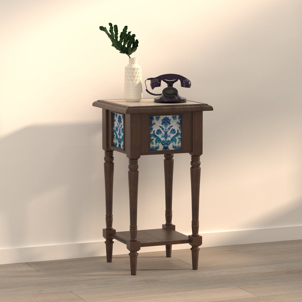 Delphine Panelled Side Table — view 1
