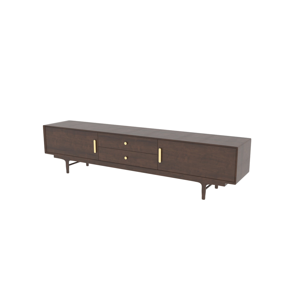 Elise Mid-Century TV Unit — view 5