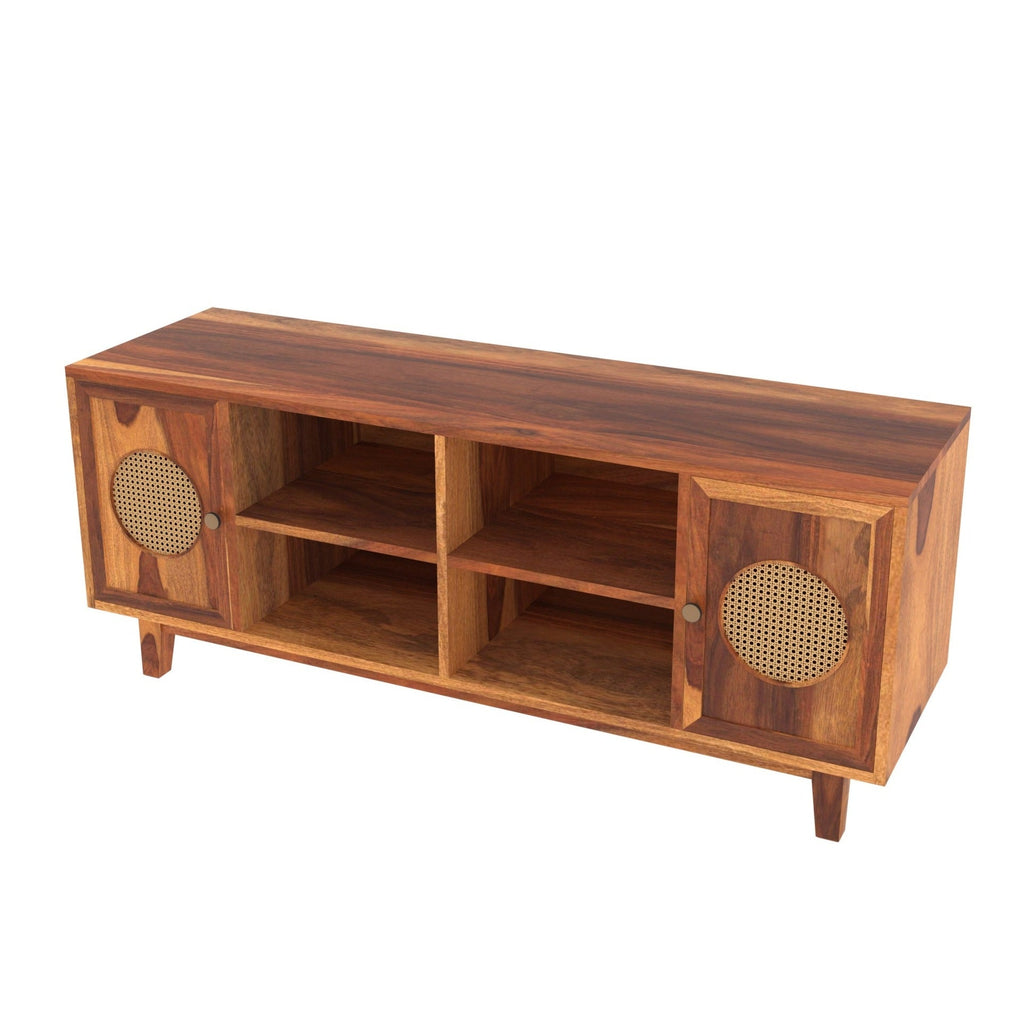Seren Solid Wood TV Unit — view 5