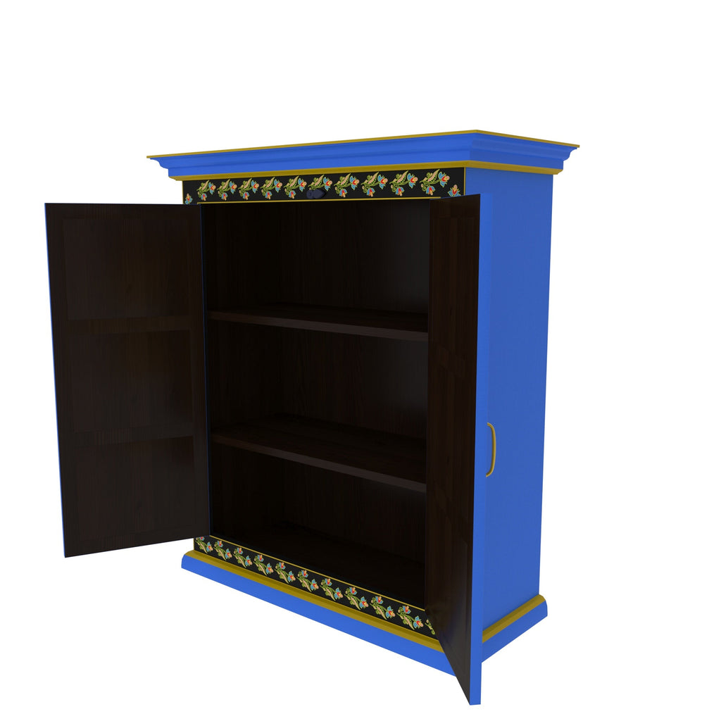 Fiora Blue Storage Cabinet — view 5