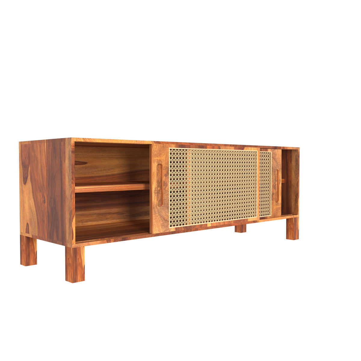 Sage Cane Vintage TV Unit — view 4