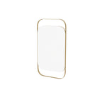 Aveline Rectangular Gold Metal Wall Mirror — view 5