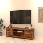 Margot Solid Wood TV Unit — view 1