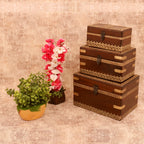 Seren Solid Wood Storage Box — view 1