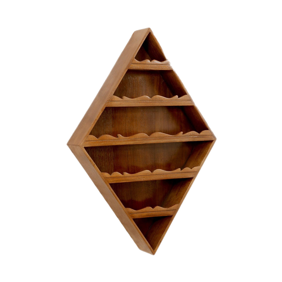 Dahlia Solid Wood Wall Shelf — view 4