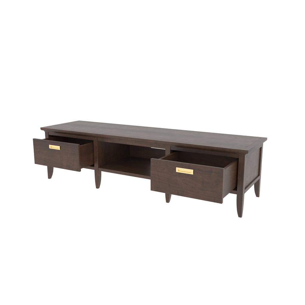 Elara Solid Wood TV Unit — view 6