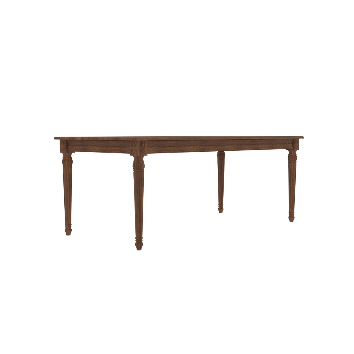 Alma Solid Wood Low Dining Set – product image 8