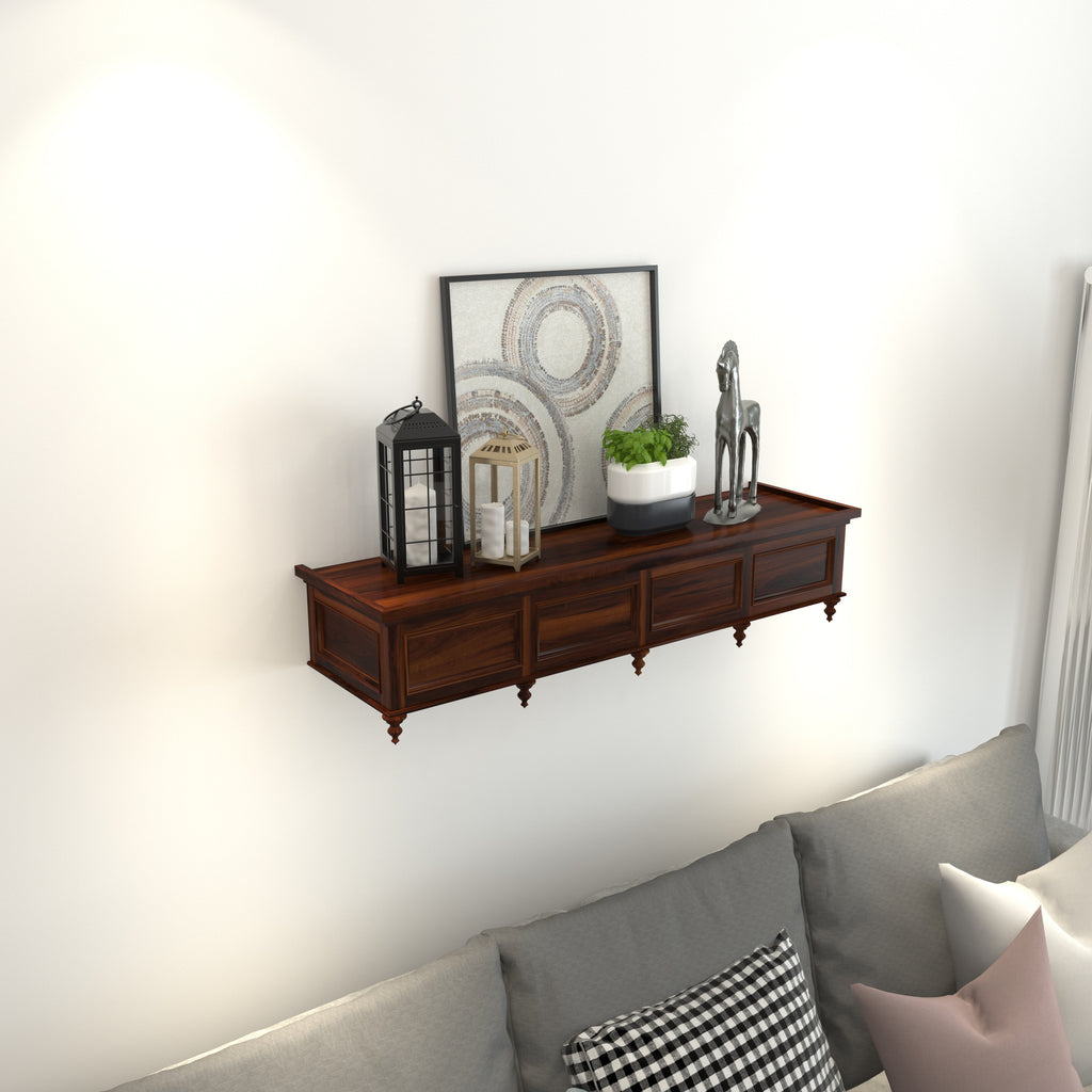 Sora Panelled Wall Shelf — view 1