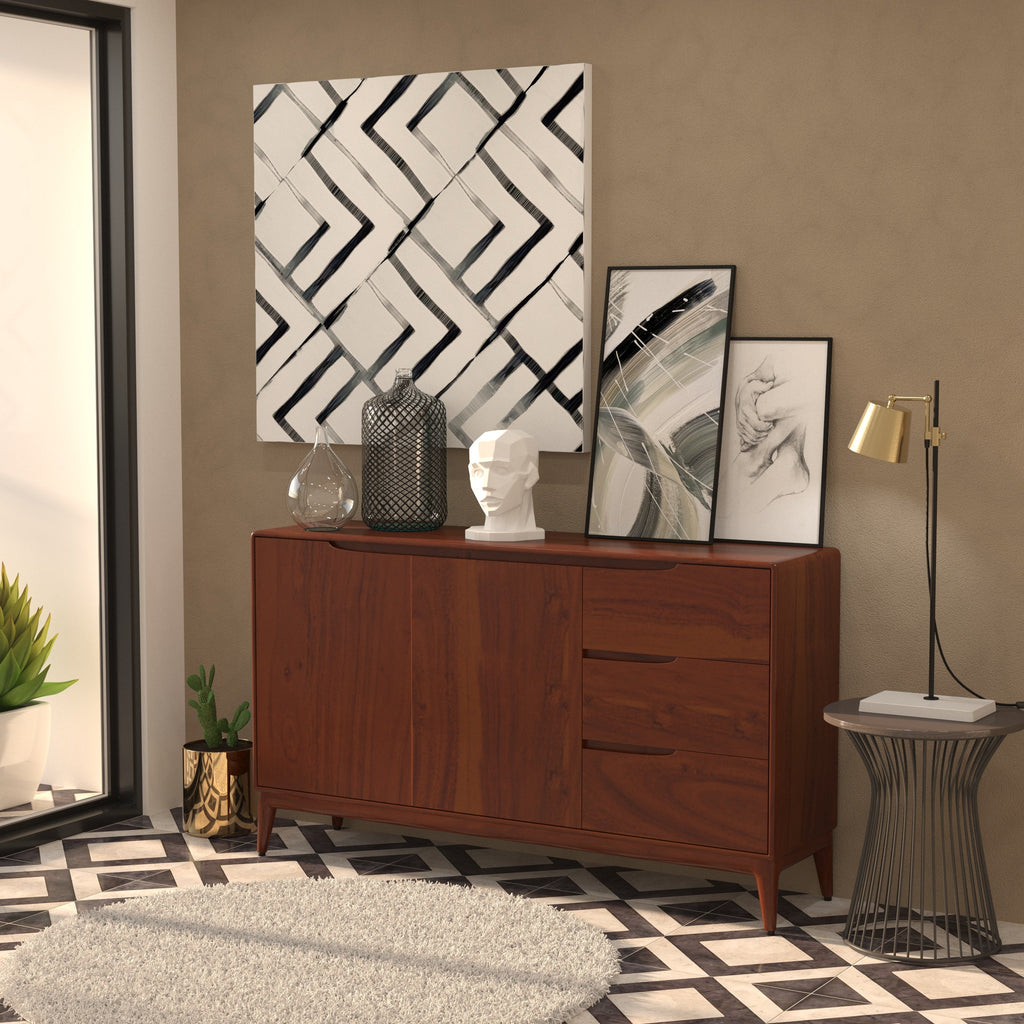 Elise Solid Wood Storage Cabinet — view 1