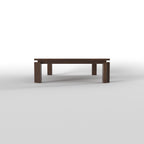 Kumo Solid Wood Floor Dining Set with Round Stools – product image 6