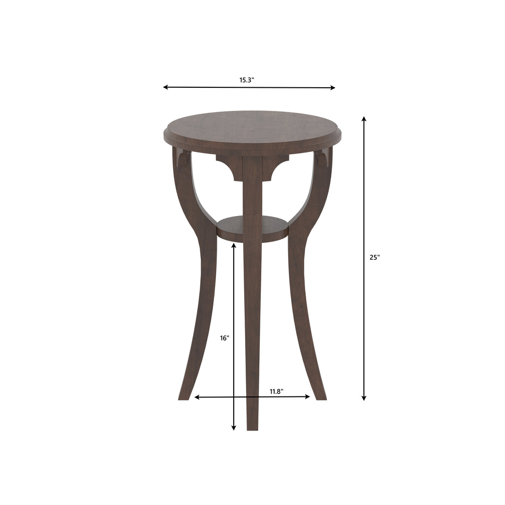 Iris Arched Round Side Table — view 2