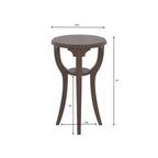Iris Arched Round Side Table — view 2