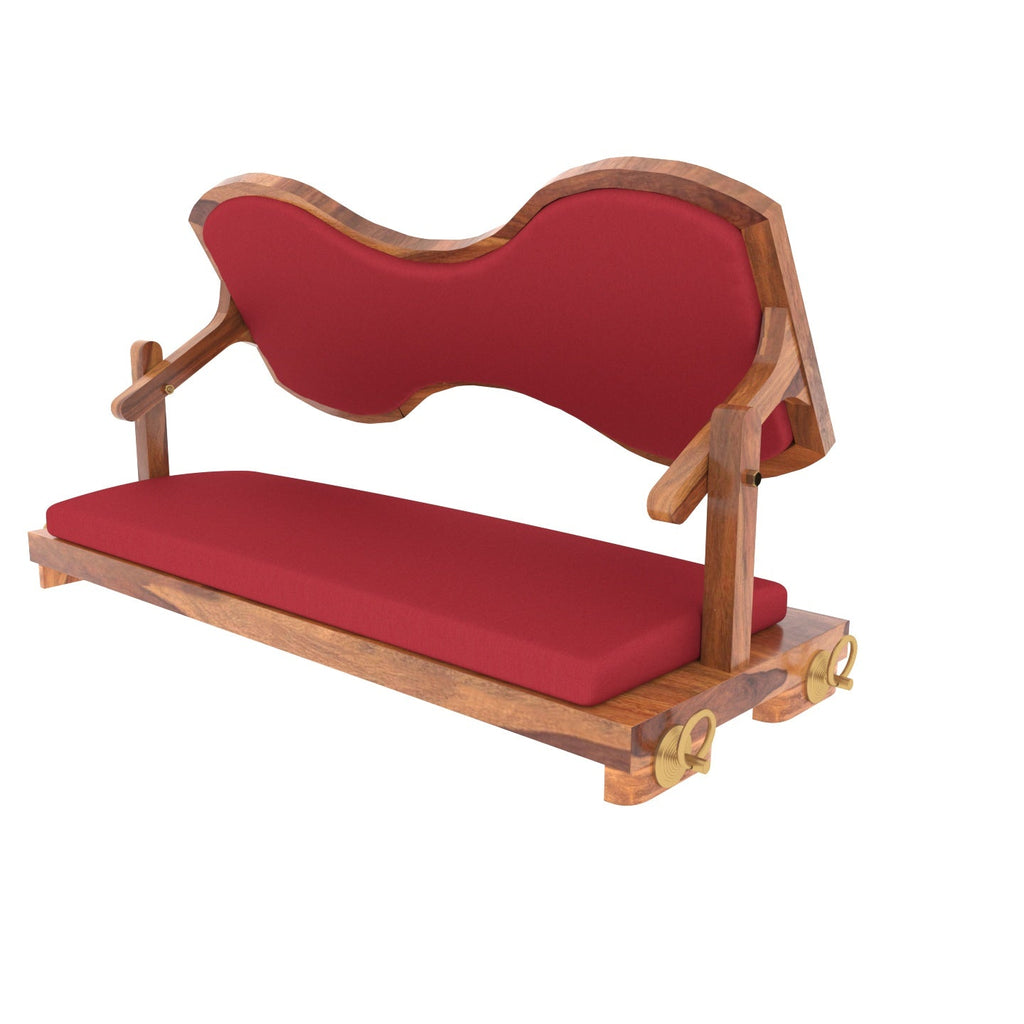 Nola Solid Wood Hanging Swing — view 3