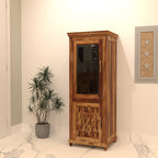 Helena Solid Wood Storage Cabinet — view 1