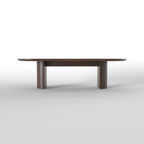 Akari Solid Wood Oval Floor Dining Set – product image 6