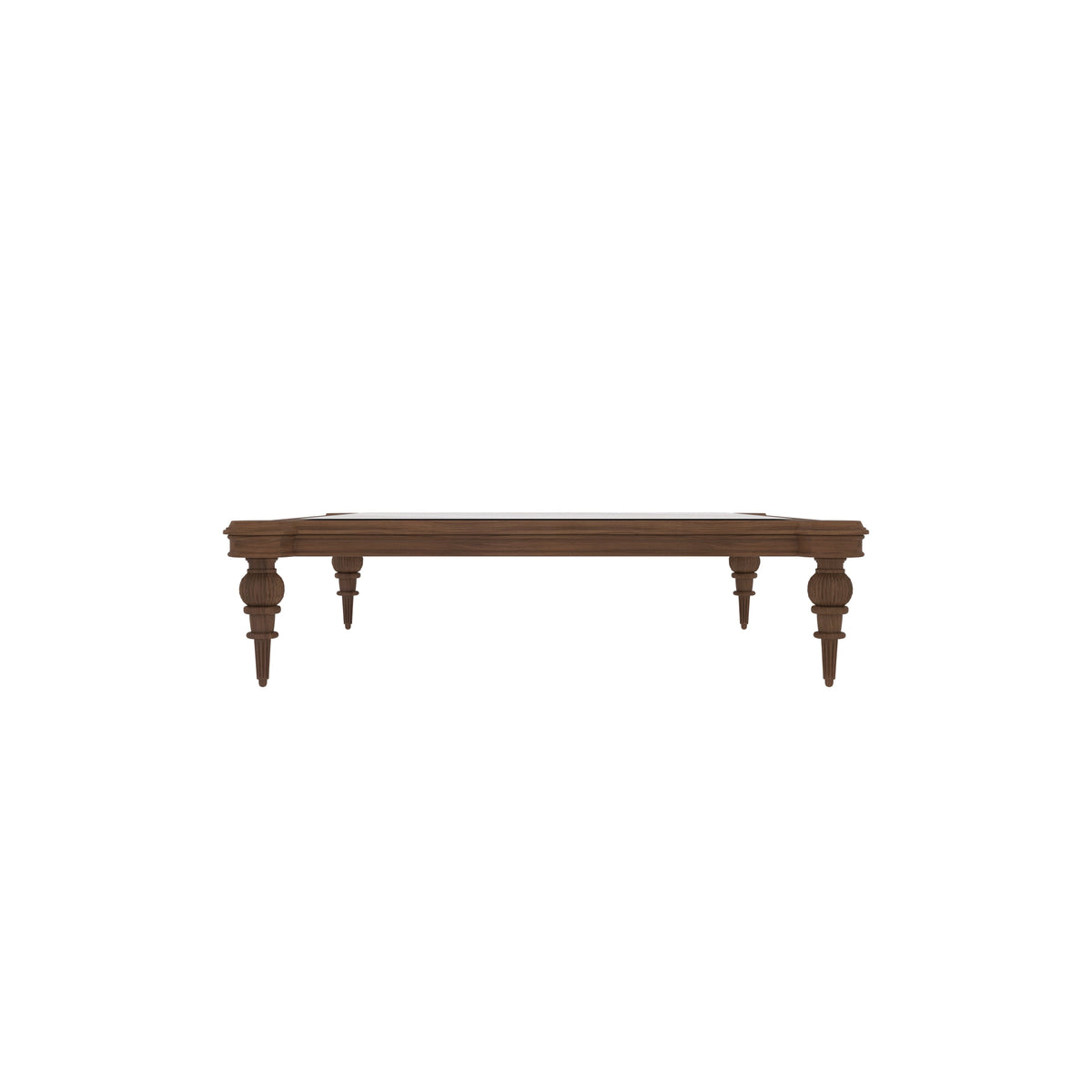 Bianco Marble Top Solid Wood Floor Dining Set – product image 8