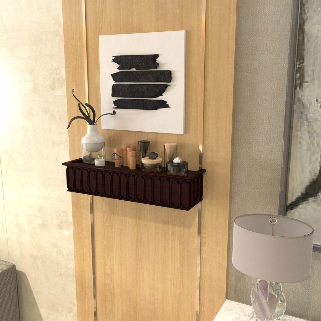 Vera Solid Wood Wall Shelf — view 1