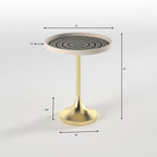 Gaia Metal Side Table — view 5