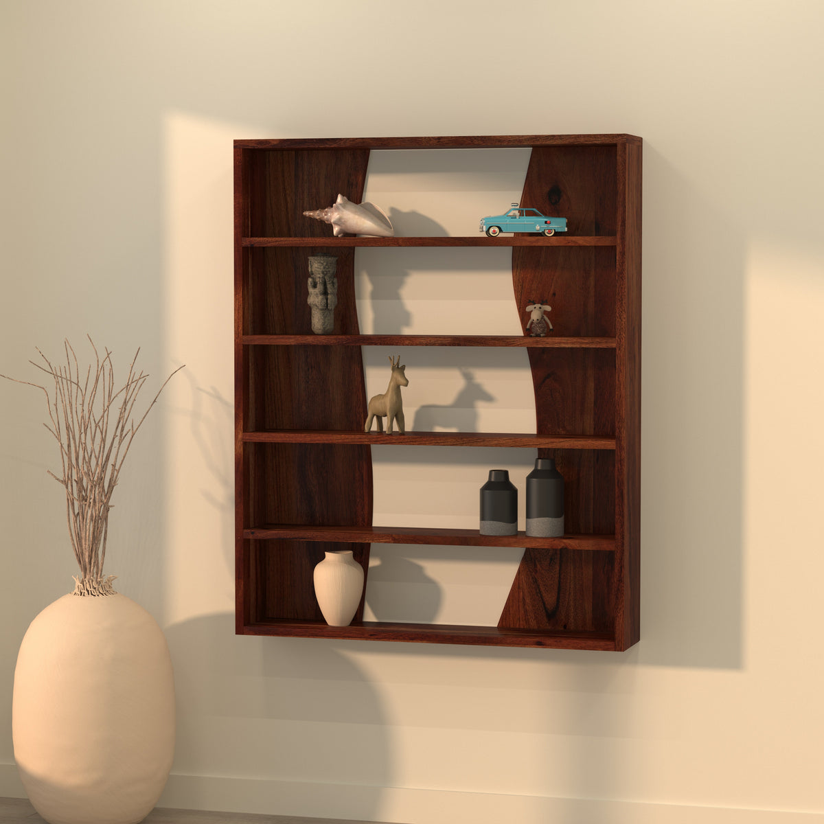 Iris Asymmetric Wall Shelf — view 1