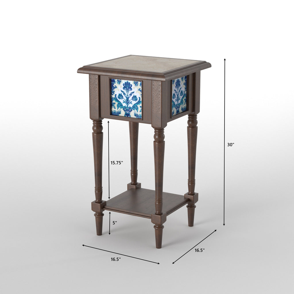 Delphine Panelled Side Table — view 5